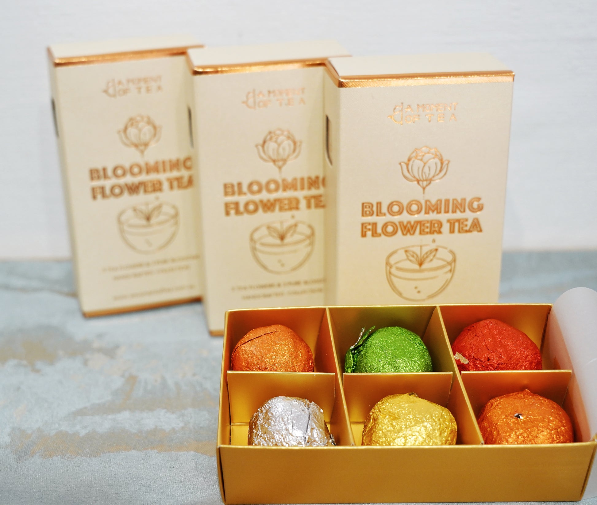 Blooming Flower Tea Gift Box
