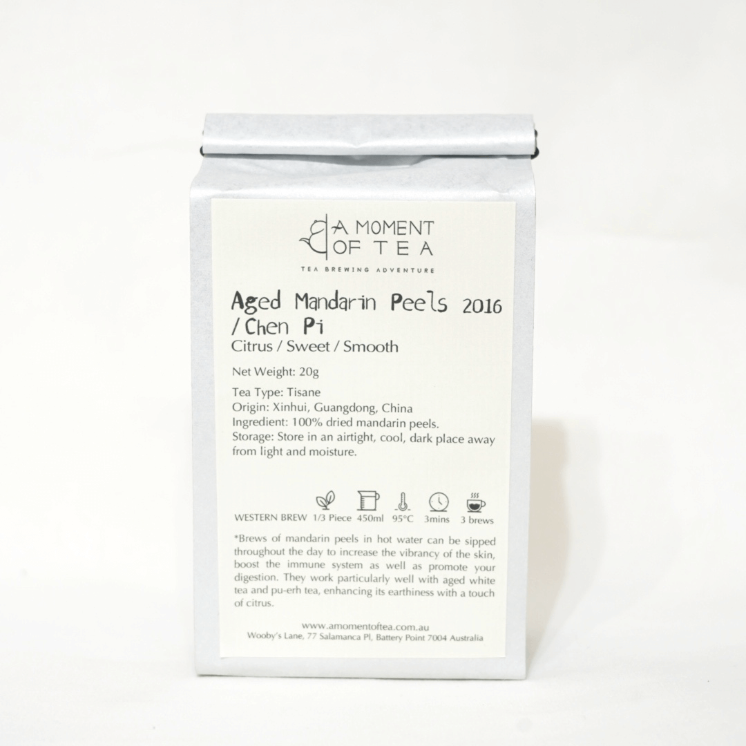 Aged Mandarin Peel 2016/Chen Pi/ Dried Tangerine Peels - A Moment of Tea
