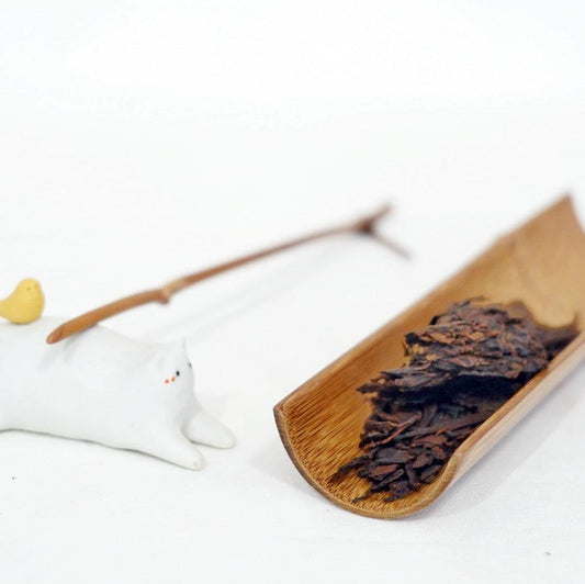 Ripe Pu-erh Cake 2019 Post-fermented Tea 200g - A Moment of Tea